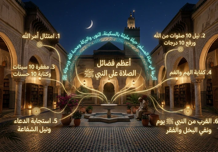 فضل الصلاة على النبي ﷺ.. أعظم الفضائل وأثرها في حياة المسلم