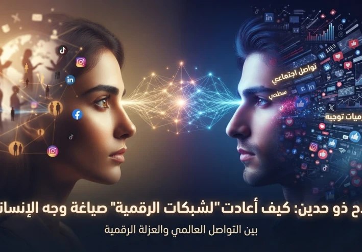 سلاح ذو حدين: كيف أعادت "الشبكات الرقمية" صياغة وجه الإنسانية؟