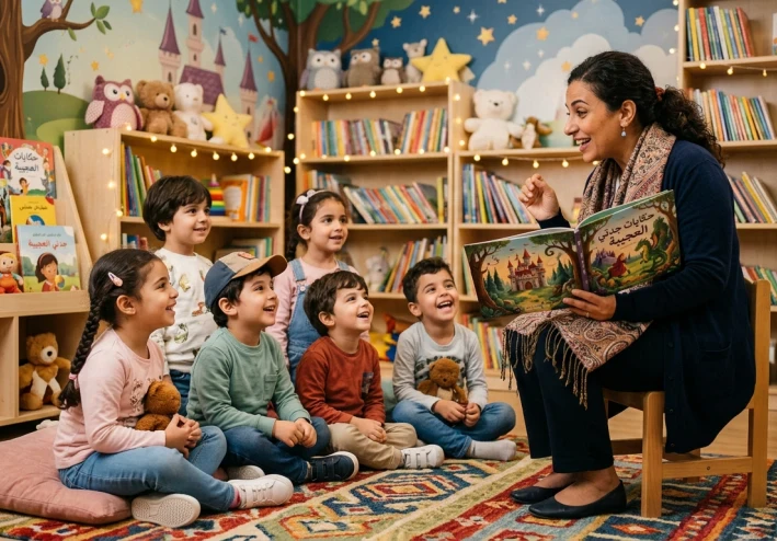 البوابة الأولى لتنمية الخيال وبناء الشخصية