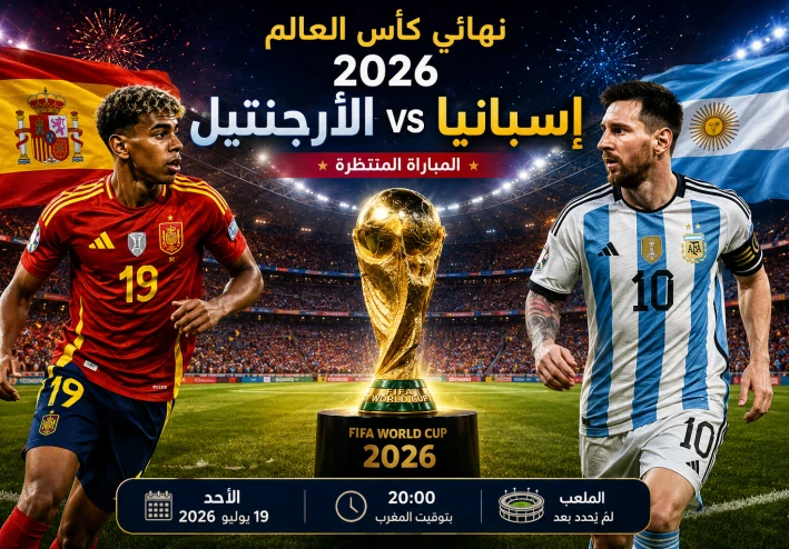 إسبانيا ضد الأرجنتين  مواجهة نارية بين خبرة ميسي وجيل يامال الجديد