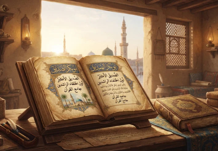 أبو بكر الصديق: منارة الإيمان وأول الخلفاء الراشد