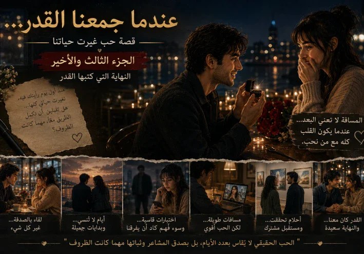 عندما جمعنا القدر. قصة حب غيرت حياتنا