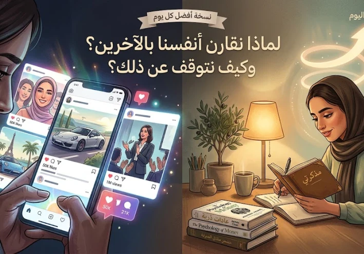 لماذا نقارن أنفسنا بالآخرين؟وكيف نتوقف عن ذلك؟