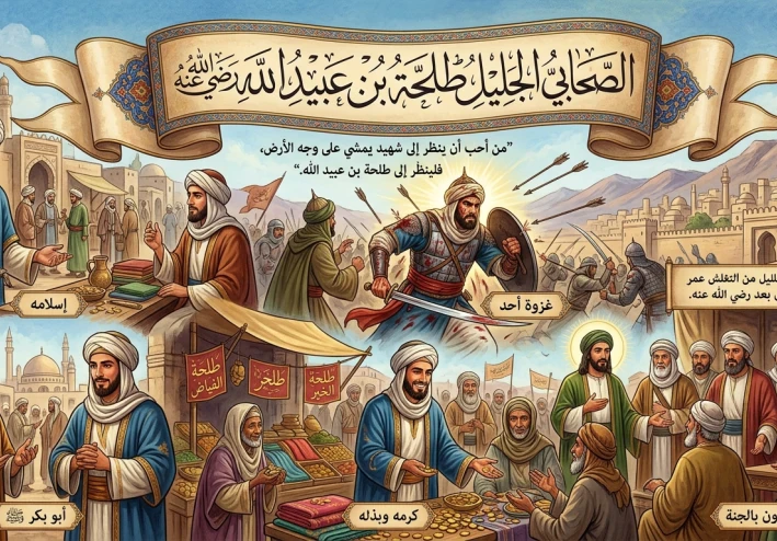 قصة الصحابي الجليل بن عبيد الله رضي الله عنه