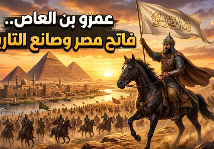 عمرو بن العاص.. القائد العبقري الذي فتح مصر وغيّر مجرى التاريخ