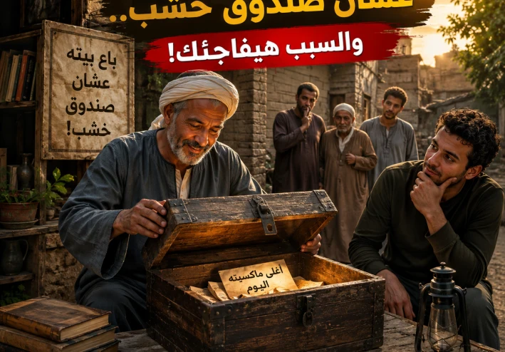 باع بيته عشان صندوق خشب.. والسبب هيفاجئك