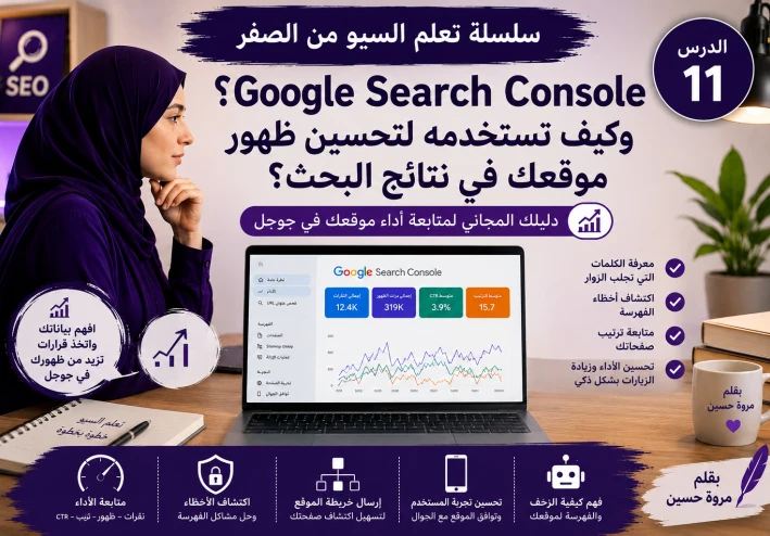 الدرس الحادي عشر: ما هو Google Search Console؟ وكيف تستخدمه لتحسين ظهور موقعك في نتائج البحث؟