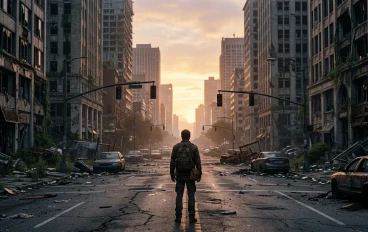 آخر شخص استيقظ في هذا العالم