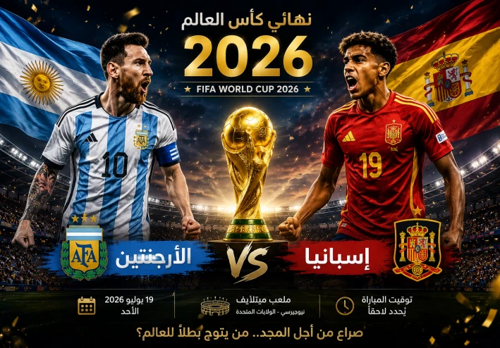 نهائي كأس العالم 2026 بين الأرجنتين وإسبانيا.. الموعد وطريق المنتخبين إلى النهائي