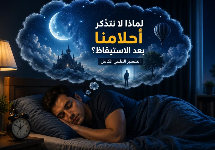 لماذا لا نتذكر أحلامنا بعد الاستيقاظ؟ التفسير العلمي الكامل