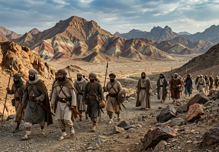 غزوة ذات الرقاع وتحمل المسلمين عناء الطرق
