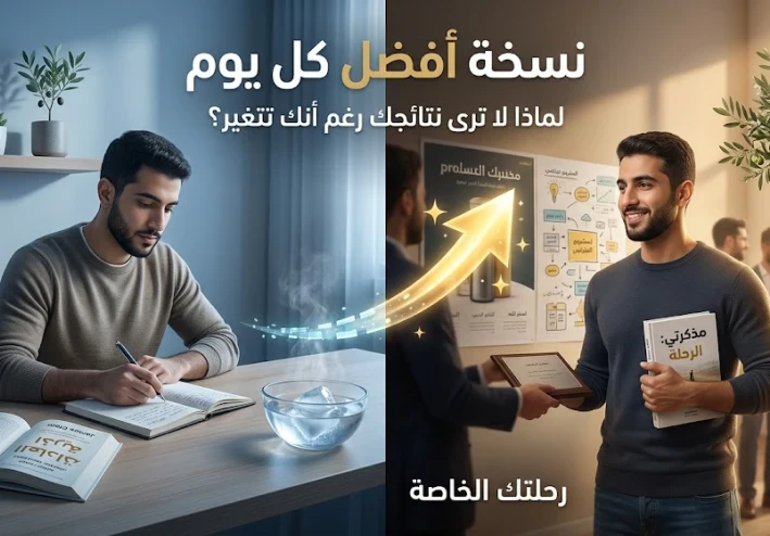 لماذا لا ترى نتائجك رغم أنك تتغير؟