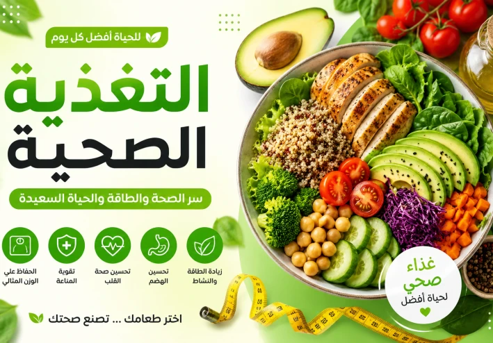التغذية الصحية -7اسرار لحياة اكثر نشاطا وصحة تدوم