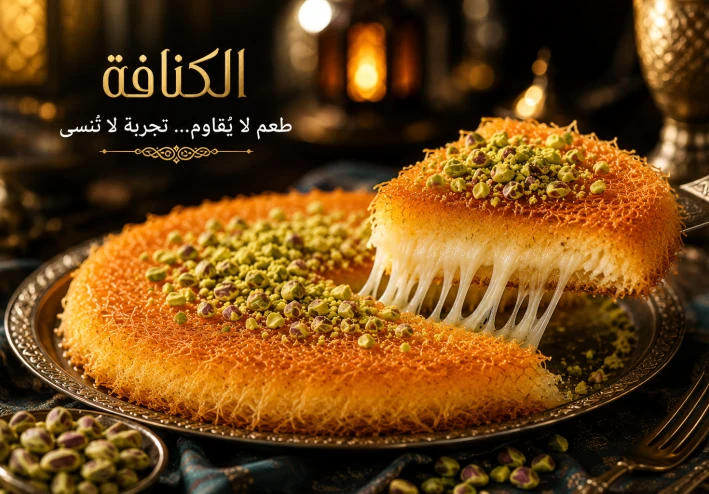 طريقة عمل الكنافه باسهل الطرق