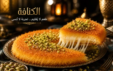 طريقة عمل الكنافه باسهل الطرق