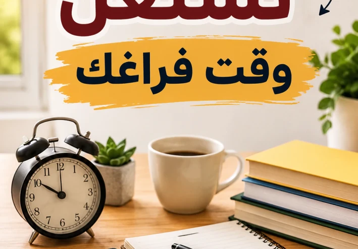 كيف تستغل وقت فراغك