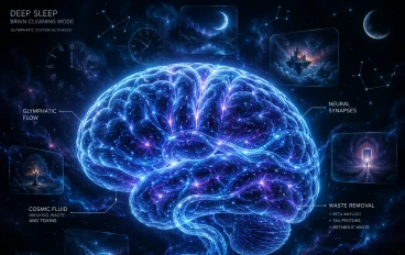 لغز الثلث الغائب: كيف يغسل الدماغ نفسه ويصنع الأحلام أثناء النوم؟