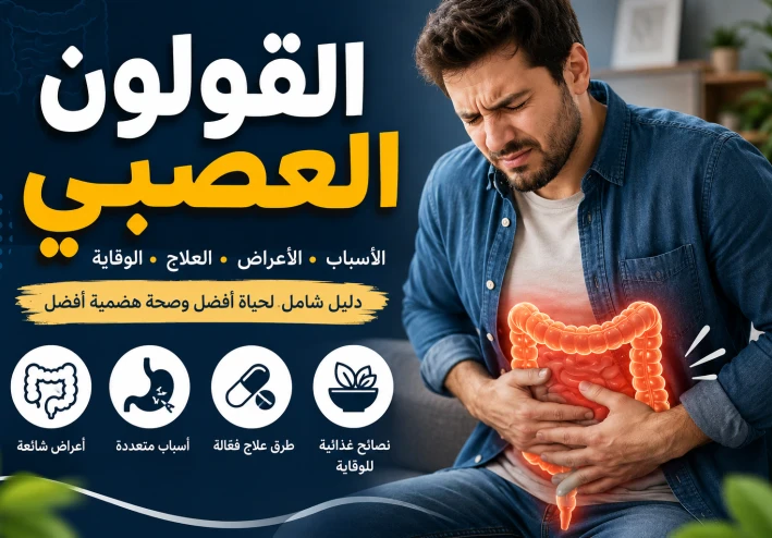 القولون العصبي: الأسباب والأعراض وأفضل طرق العلاج والوقاية