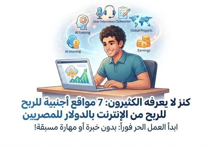 مواقع أجنبية تدفع بالدولار للمصريين بدن خبرة