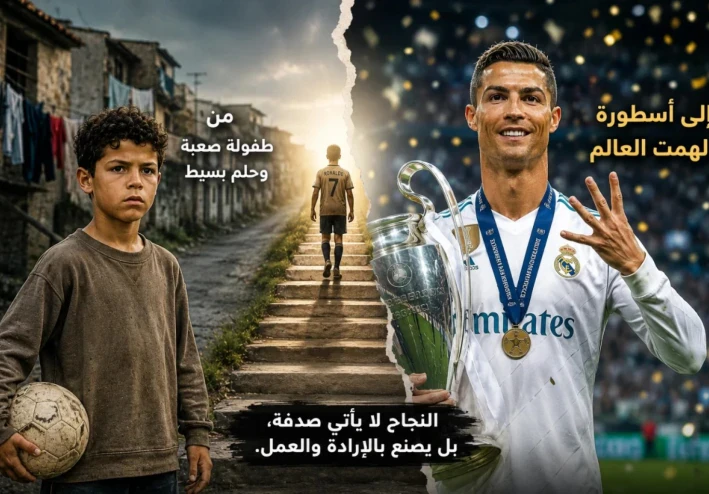 قصة كفاح ونجاح الأسطورة كريستيانو رونالدو.. كيف تحول طفل فقير إلى أحد أعظم لاعبي كرة القدم في التاريخ؟