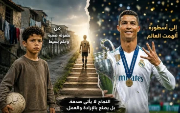 قصة كفاح ونجاح الأسطورة كريستيانو رونالدو.. كيف تحول طفل فقير إلى أحد أعظم لاعبي كرة القدم في التاريخ؟