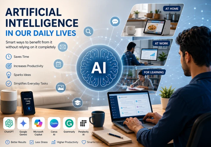 Artificial Intelligence in Our Daily Lives How to Use It Smartly Without Fully Relying on It Introduction
