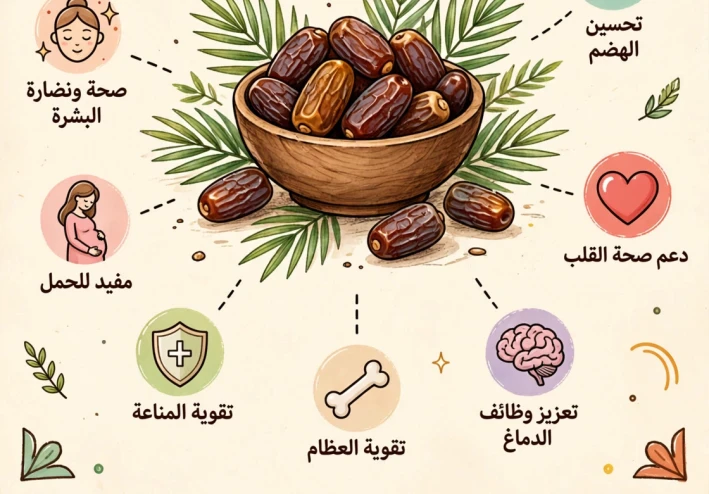 التمر: الحلوى الطبيعية التي تجمع بين اللذة والفائدة