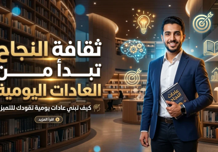 ثقافة النجاح تبدأ من العادات اليومية: نصائح عملية لتطوير حياتك وصناعة مستقبل أفضل
