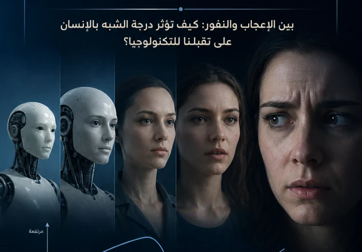 تأثير الوادي الغريب (Uncanny Valley) عدم تقبل الروبوتات و الAi
