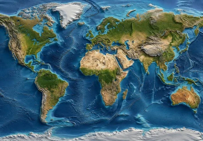 قارات العالم من كتلة واحدة إلى 7 عوالم