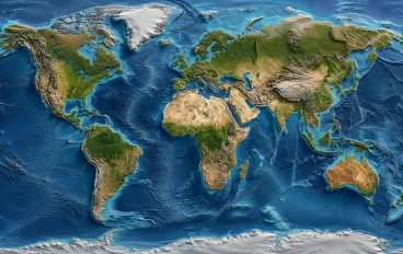 قارات العالم من كتلة واحدة إلى 7 عوالم