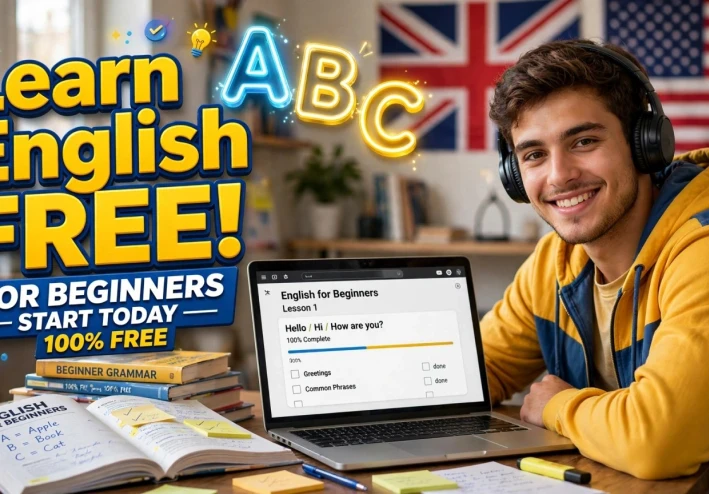 إزاي تتعلم الإنجليزية من الصفر مجانًا؟