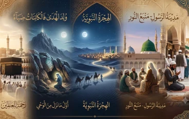 مقتطفات من السيرة النبوية الشريفة دروس وعبر من حياة خير البشر
