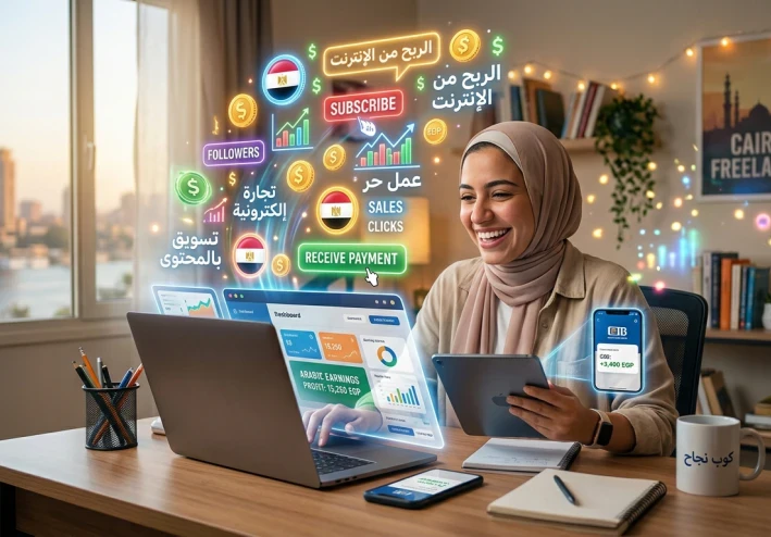 دليل المبتدئين الشامل للعمل عبر الإنترنت وتحقيق دخل مستدام في 2026 (خطوة بخطوة ومن غير تعقيد)