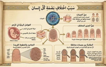 ما سبب اختلاف بصمة كل إنسان؟ السر العلمي وراء الهوية التي لا تتكرر