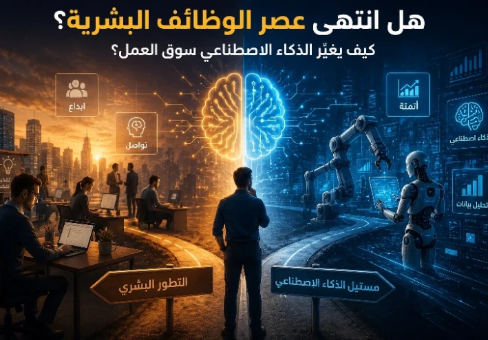 هل انتهى عصر الوظائف البشرية؟ كيف يغيّر الذكاء الاصطناعي سوق العمل؟