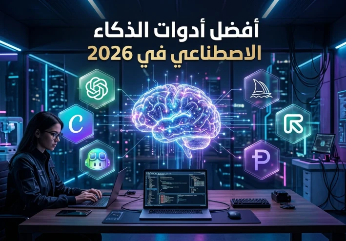 أفضل أدوات الذكاء الاصطناعي في 2026: دليل عملي لزيادة إنتاجيتك وتوفير الوقت
