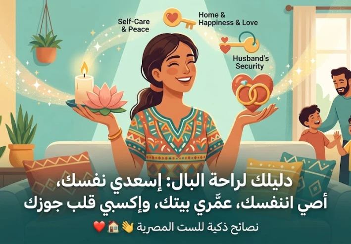 إزاي تسعدي نفسك  تعمري بيتك وتكسبي قلب جوزك 😉✨