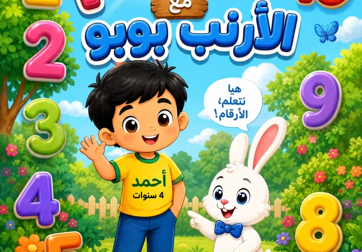 مغامرة الأرقام مع الأرنب بوبو