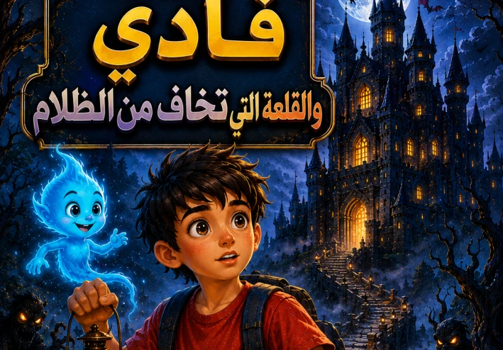 سلسلة⭐  مغامرات فادي السحرية⭐  القصة الرابعة: فادي والقلعة التي تخاف من الظلام