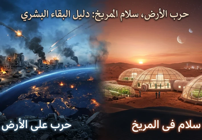 حرب الأرض، سلام المريخ: دليل البقاء البشري