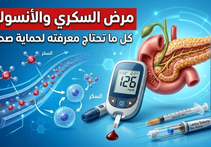 السكري والأنسولين: كل ما تحتاج معرفته لحماية صحتك والسيطرة على المرض