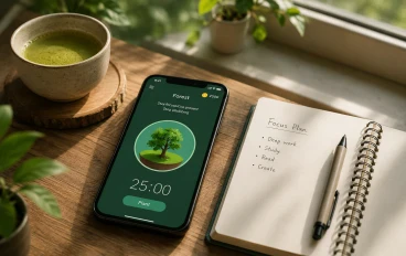 تطبيق Forest: كيف تُحيل زرع الأشجار تركيزك الذاتي إلى غابة خضراء؟