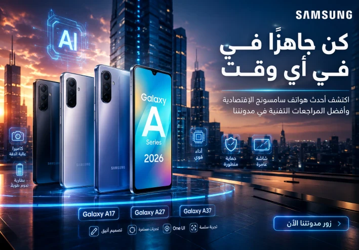 أفضل هواتف سامسونج الاقتصادية في 2026: مراجعة شاملة لأشهر الأجهزة وأفضل قيمة مقابل السعر