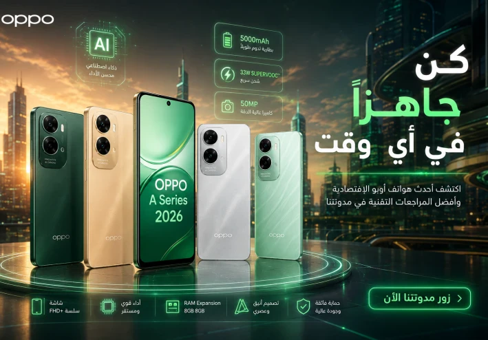 أفضل هواتف أوبو الاقتصادية في 2026: مراجعة شاملة لأشهر الأجهزة وأفضل قيمة مقابل السعر