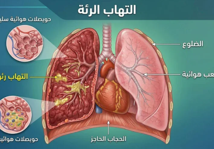 التهاب الرئة مش مجرد شويه  برد عادية.. إزاي تعدي منه على خير؟"