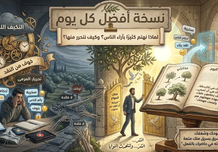لماذا نهتم كثيرًا بآراء الناس؟ وكيف نتحرر منها؟