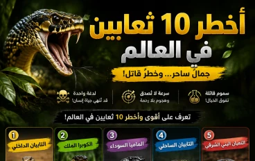 أخطر 10 ثعابين في العالم
