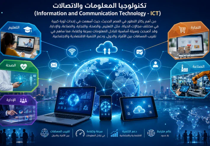 تكنولوجيا المعلومات والاتصالات (Information and Communication Technology - ICT)