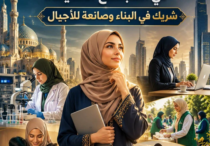 دور المرأة المسلمة في المجتمع الحديث.. شريك في البناء وصانعة للأجيال